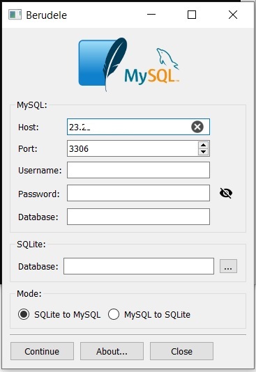 sqlite3-to-mysql gui