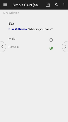 android navigation drop down
